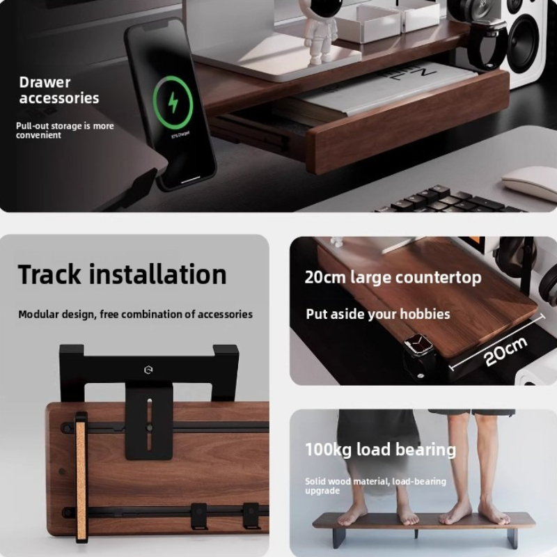 Laptop Accessories Box - Monitor akcesoriów Z3 Pro, metalowe pudełko