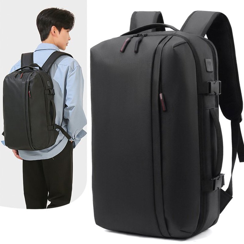Laptop Bag Waterproof - Męski plecak na laptopa z twardą