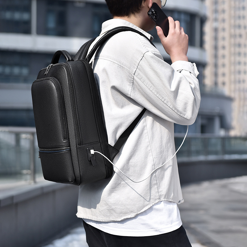 Męski plecak ze skóry PU, łado – Laptop Accessories Box recenzja i cena