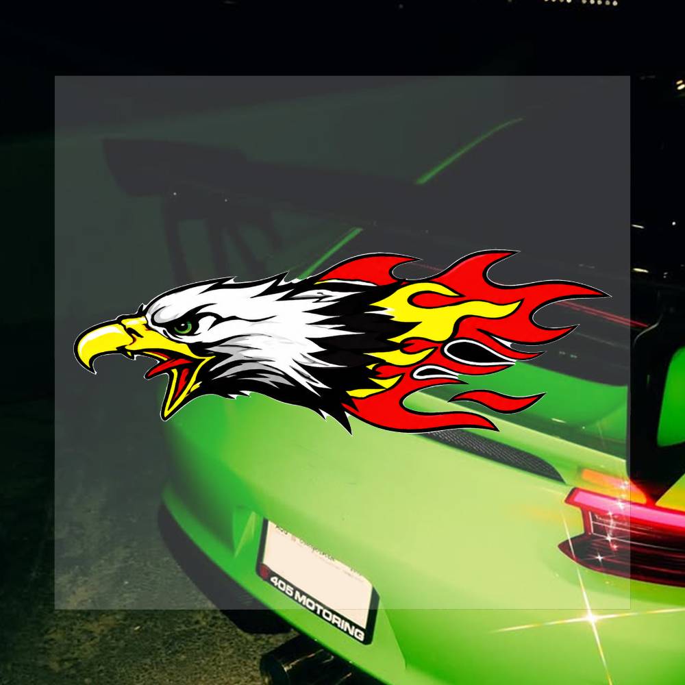 Kreatywne naklejki Flame Eagle – Laptop Accessories Travel Case recenzja i cena