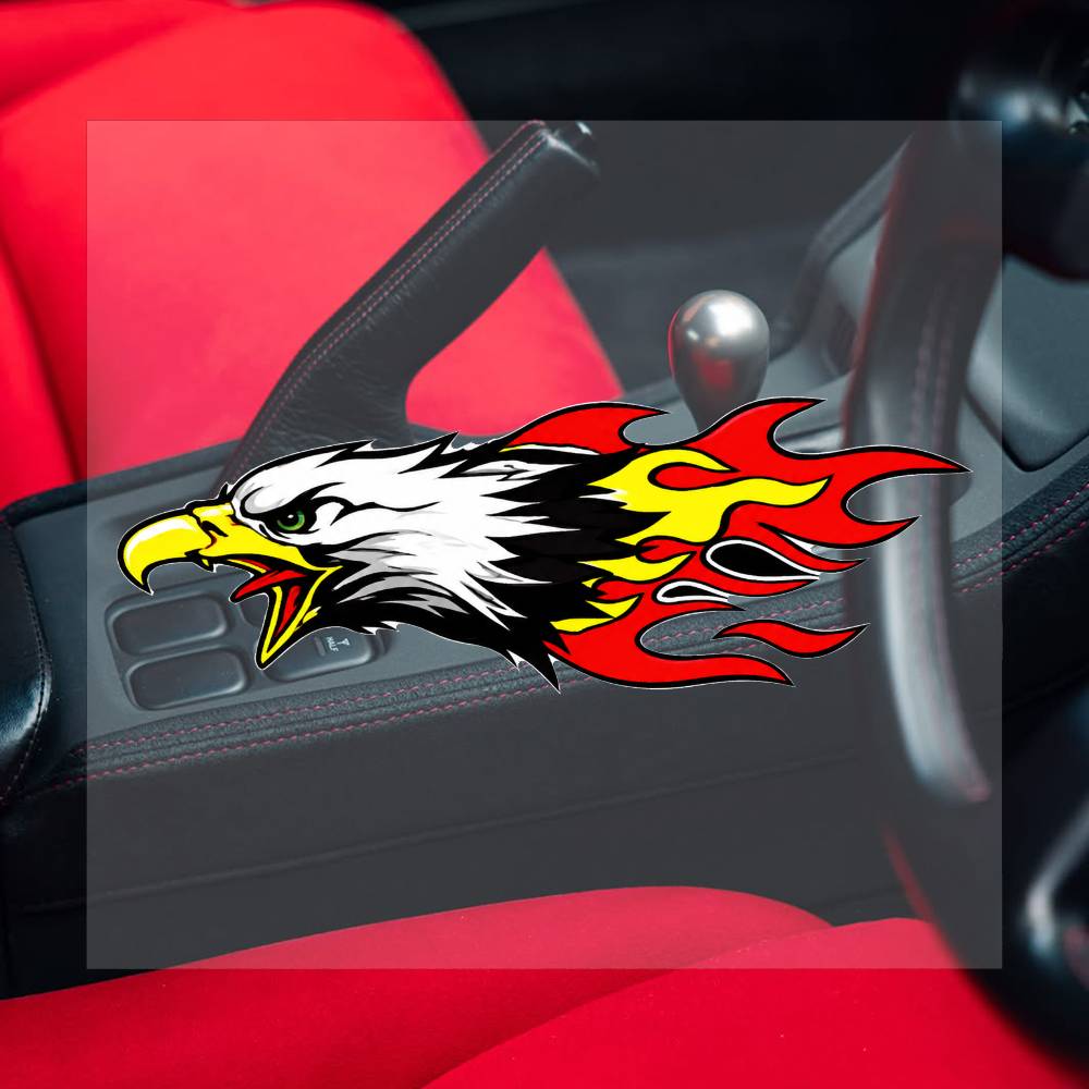 Kreatywne naklejki Flame Eagle – Laptop Accessories Travel Case recenzja i cena