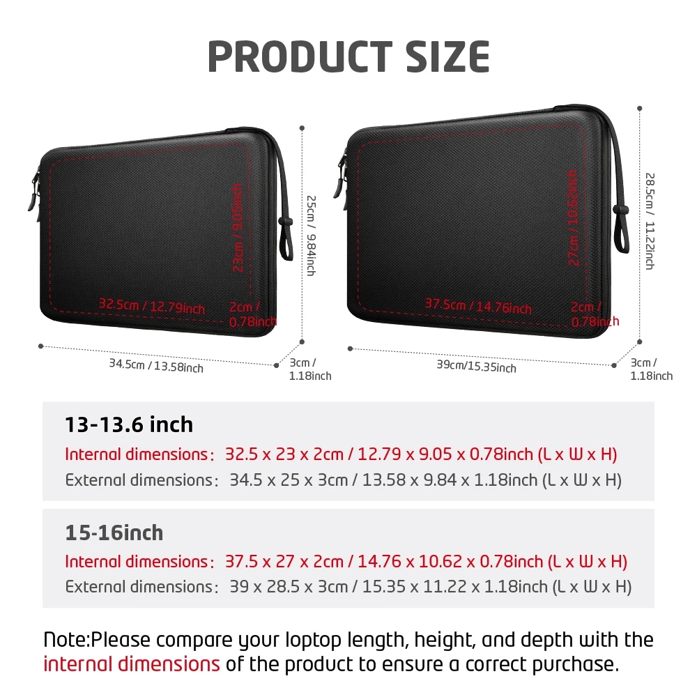 13 13.6 15 16 Pokrowiec na lap – Laptop Accessories Sleeve recenzja i cena