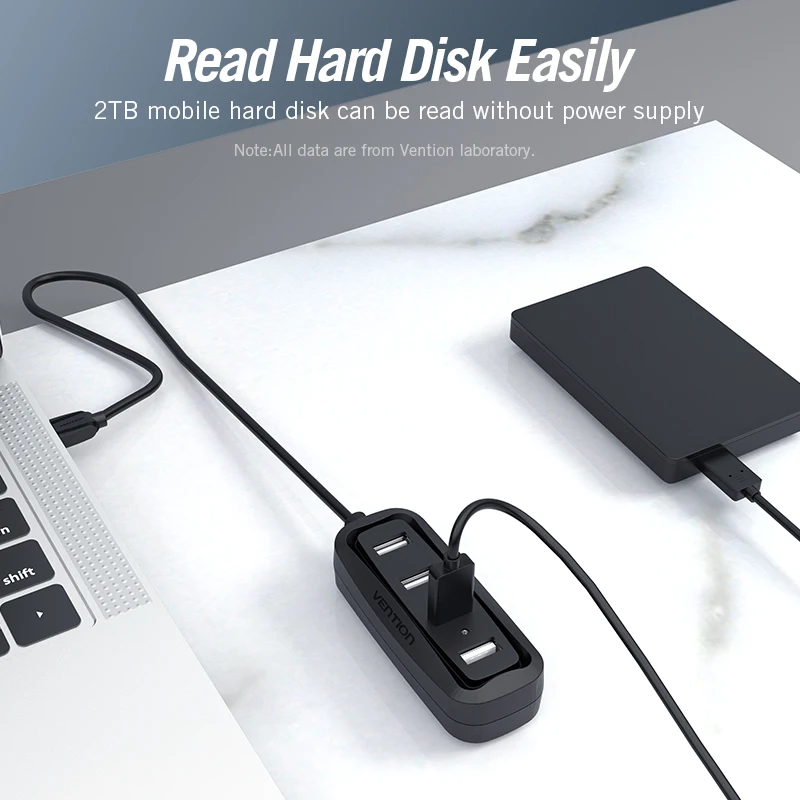 Vention USB 2.0 HUB 4-portowy  – Laptop Accessories Box recenzja i cena