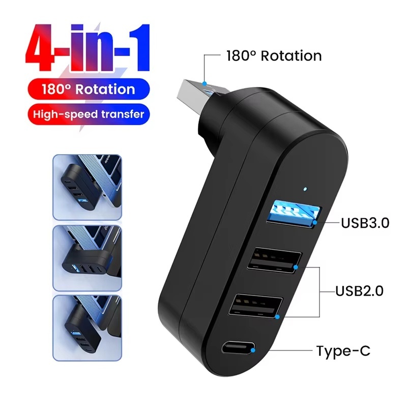 Hub USB 3.0 Mini Splitter Box  – Laptop Accessories Box recenzja i cena