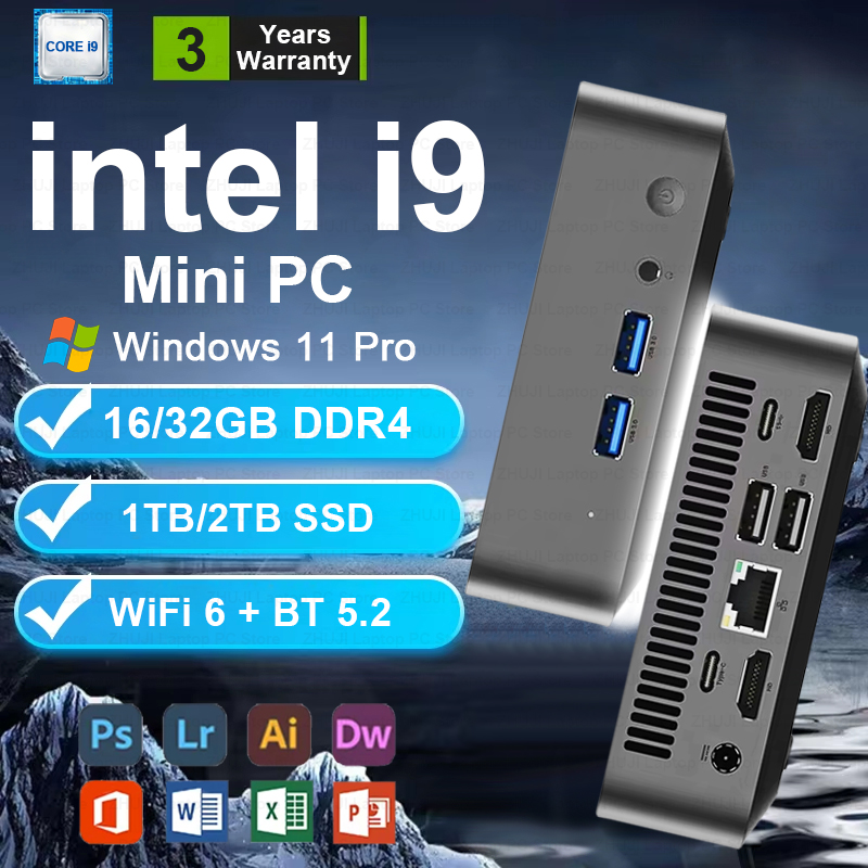 MINI PC Windows 11 Intel Core  – Laptop Accessories Sleeve recenzja i cena